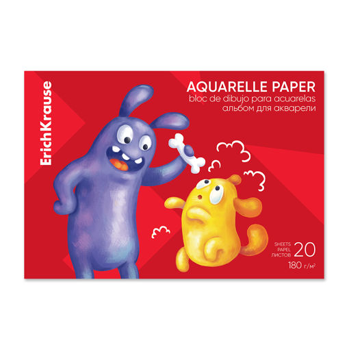 Picture of 180GSM A4 AQUARELLE PAPER 20 SHEETS